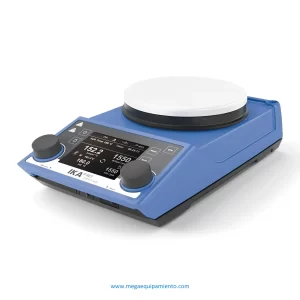 imagen de Agitador magnético con placa de calentamiento y balanza integrada RET control-visc white - IKA