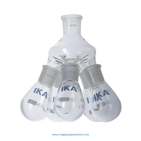 imagen de Araña destiladora RV 10.607 con 5 matraces 100 ml - IKA