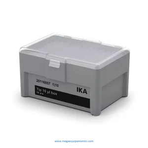 imagen de Caja de Puntas de pipeta de ajuste universal 10 µl - IKA (960 uds.)