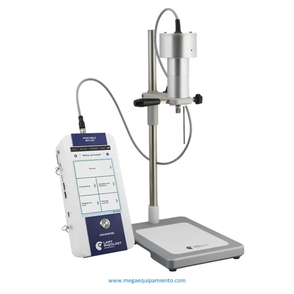 Viscosimetro Portatil RM 100 Sin sistema de medida Lamy Rheology 2 1 1