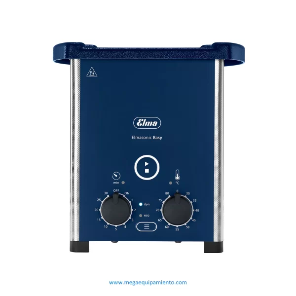 imagen de Baño Ultrasónico Analógico Con calentamiento Elmasonic Easy 20H – Elma Ultrasonic (1.6 Litros)