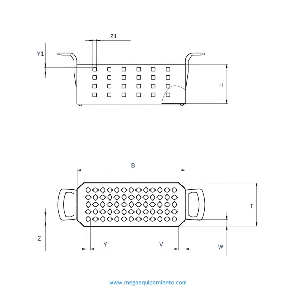 imagen de Cesta modular 100 – Elma Ultrasonic