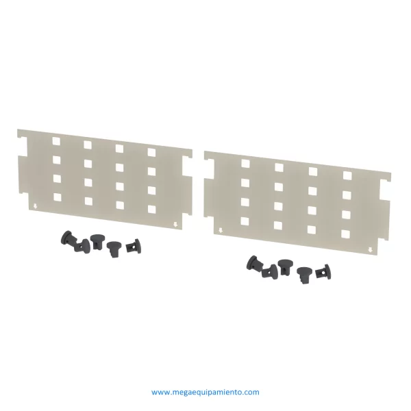 Juego de pared divisoria y soportes de silicona L high - Elma Ultrasonic