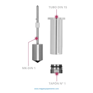 imagen de Sistema de medición MS DIN 11S - Lamy Rheology