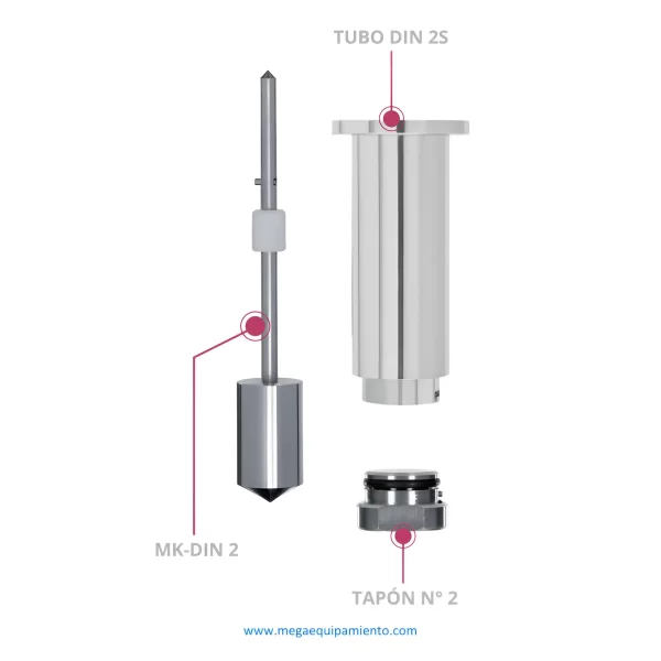 imagen de Sistema de medición MS DIN 22S - Lamy Rheology