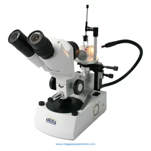 Microscopio estereoscópico (fuente de luz fría) (estructura horizontal) KSW4000-KW (gemología) - KRÜSS