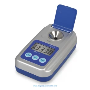 Refractómetro digital de mano serie DR101-60 con sensor de temperatura Pt100 integrado - KRÜSS