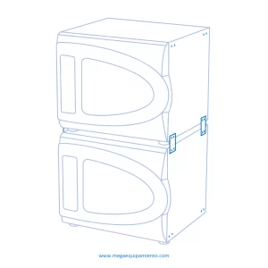 imagen de Kit de apilado para 2 × ES-20/80 y ES-20/80C - Biosan