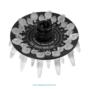 Rotor R-0.5/0.2 para 12 tubos de microanálisis de 0,5 ml y 12 tubos de microanálisis de 0,2 ml - Biosan