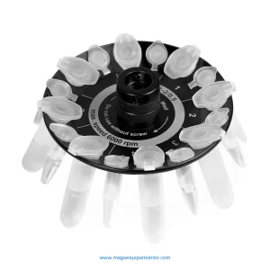 Rotor R-2/0.5 para 8 tubos de microanálisis de 2/1,5 ml y 8 tubos de microanálisis de 0,5 ml - Biosan