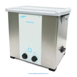 Baño ultrasónico Analógico Con calentamiento SW12H - Nickel-Electro Ltd (12 Litros)