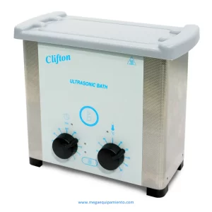 Baño ultrasónico Analógico Con calentamiento SW1H - Nickel-Electro Ltd (1 Litro)