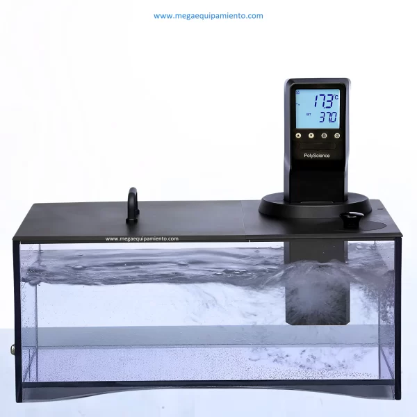 Baño Termostático Abierto de Circulación MX28P100 - PolyScience (28 Litros) (Acepta una bobina opcional de enfriamiento)