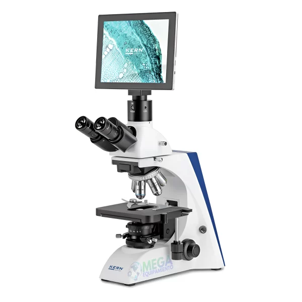 imagen de Microscopio digital OBN 135T241 - KERN (Trinocular) (con una cámara de tableta adaptada KERN ODC 241)