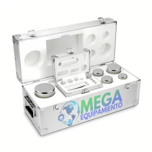 imagen de Set de Pesas de calibración en un estuche de aluminio - KERN (1 g - 10 kg clase OIML E2) 312-096