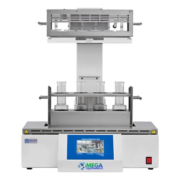 Sistema de digestión por infrarrojos programable IDUt 4 - BEGER