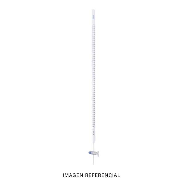 Imagen de Bureta graduada de 10 ml con llave de vidrio recta - Hirschmann