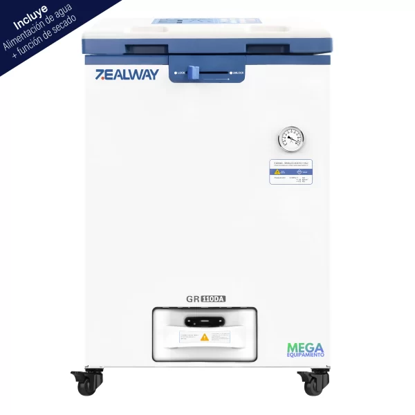 Imagen de Autoclave vertical GR110DR - Zealway (110 Litros) (alimentación automática de agua+función de secado)