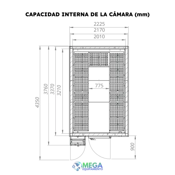 imagen 3 de Cámara climática para pruebas de estabilidad FitoClima 12.000 - Aralab (12000 Litros)