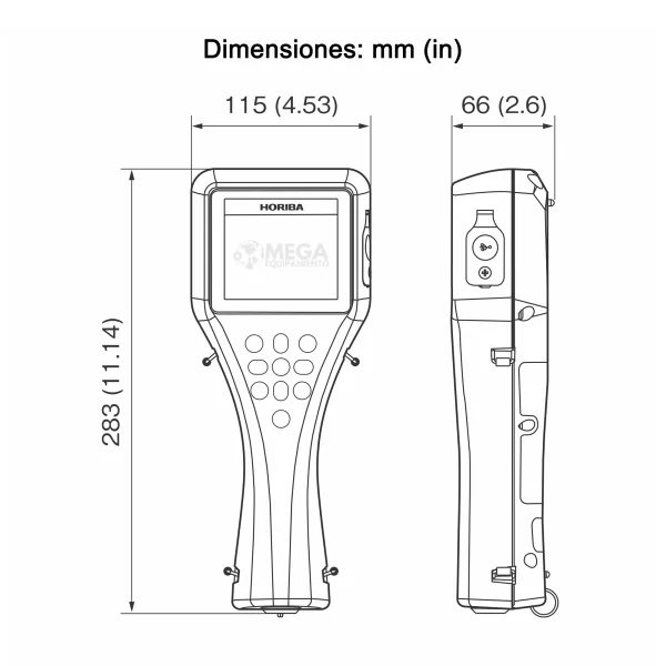 imagen 2 de Unidad de Control U-5000 - Para U-50 sin GPS - HORIBA