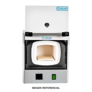 imagen de Horno mufla digital Muffovan 10 - OVAN (10 Litros) (Controlado por microprocesador) (Puerta arriba)