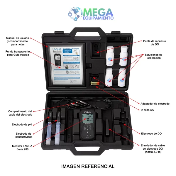 imagen 2 de Kit Medidor de Conductividad LAQUA-EC210-K - HORIBA