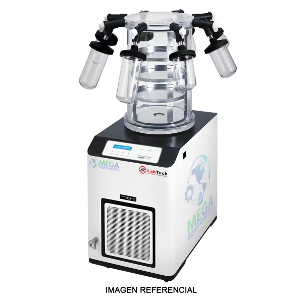 imagen 2 de Liofilizadora de sobre mesa con trampa de enfriamiento -110 °C, Modelo Hyper-HC3110 - LabTech