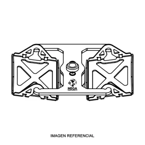 imagen de Cabezal de rotor para microplacas, completo con 2 soportes 13219 (RPM máx. para MPW-223c: 2 500) - MPW