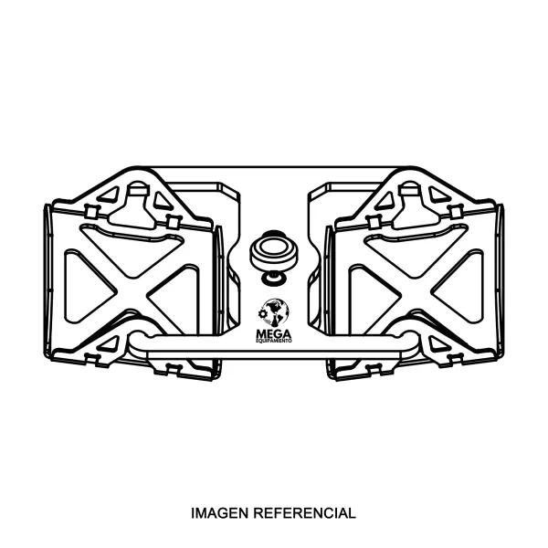 imagen de Cabezal de rotor para microplacas, completo con 2 soportes 13219 (RPM máx. para MPW-223c: 2 500) - MPW