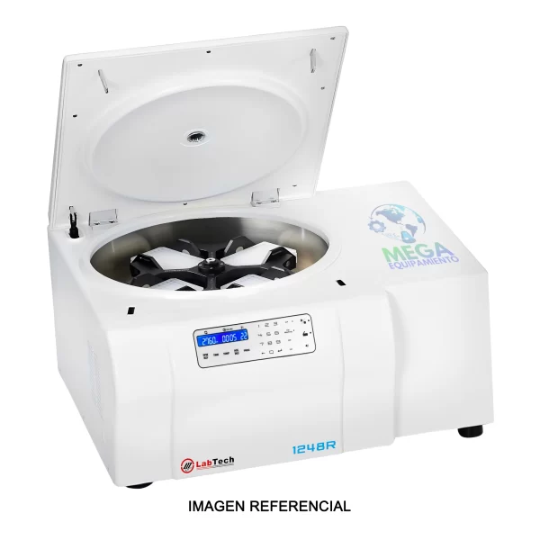 imagen de Centrífuga Refrigerada Multiusos 1248R (GZ-1248R-110), Sin Rotor, 110V, 50/60Hz, Eficiencia en Procesos Clínicos - LABTECH