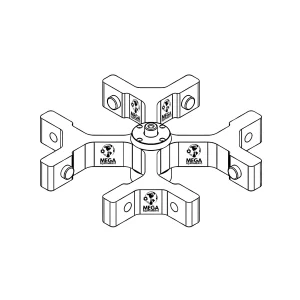 imagen de Rotor Oscilante GRS-G-250-4 - 4 Cubetas, Compatible con GLB-250-250 - LABTECH