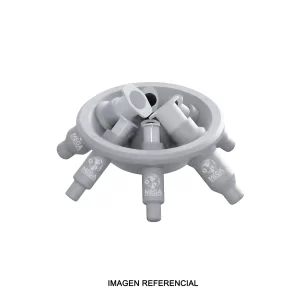 imagen de Rotor angular 8 x 10ml con cubetas 13081 (O 17x70/85mm), ángulo 45°, max RPM: 5,000 para MPW-223es - MPW