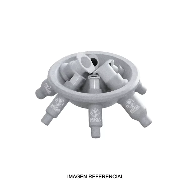 imagen de Rotor angular 8 x 15/10ml con cubetas 13080 (O 17x100/120mm), ángulo 45°, max RPM: 5,000 para MPW-223es - MPW